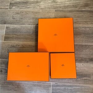 HERMES STORAGE BOXES